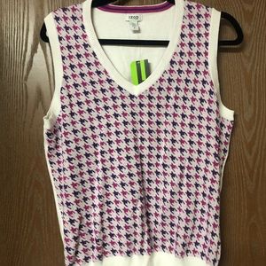 Izod Women’s Golf Sweater Vest